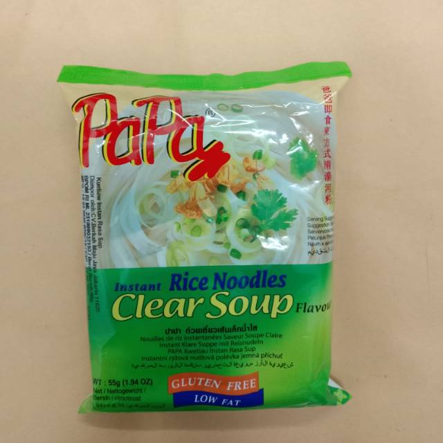 

PAPA INSTANT RICE NOODLES CLEAR SOUP