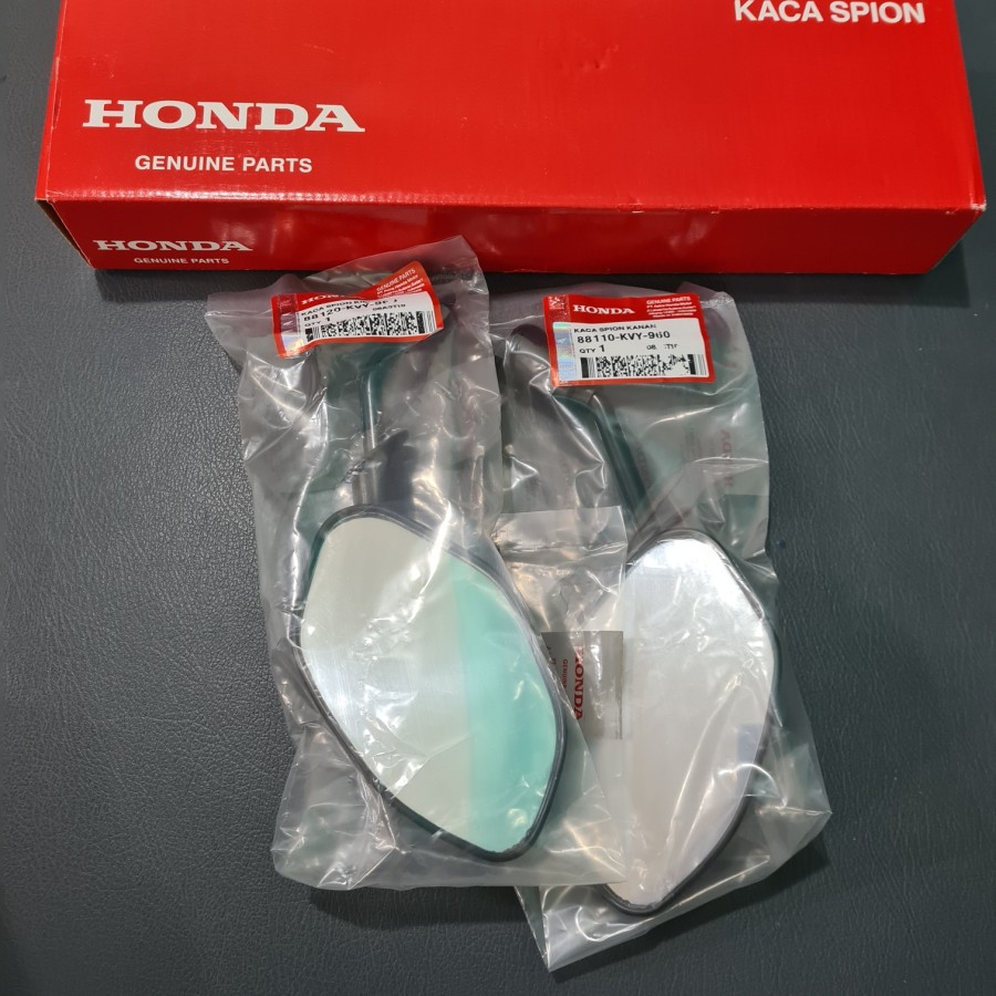 Kaca Spion Kanan Kiri 2PC Beat Lama FI New Vario 110 Supra Revo Abs Blade Asli Original Honda