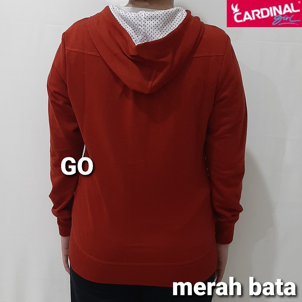 BB CARDINAL SWEATER GIRL Jaket Cewek Sweater Cardinal 100% Original 129