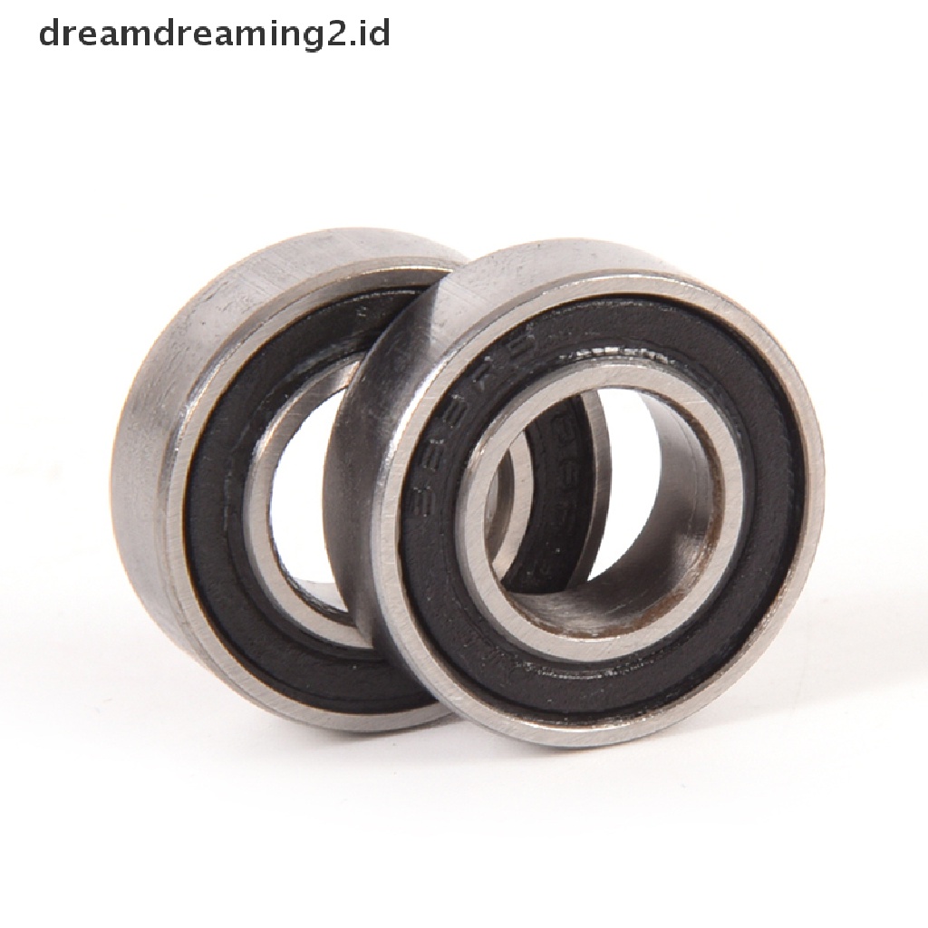 (LIKE) 10pcs 688-2RS 688 RS Bearing Miniatur Dengan Segel Karet Ukuran 8x16 X 5mm