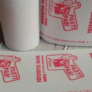 

New! 10 roll Kertas Struk Thermal EDC - SPBU Pertamina PASTI PAS 57x30 .,