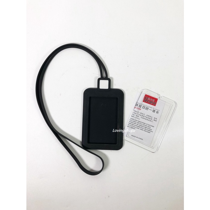 

Hadir Id Card Karet U-158V With Lanyard Bagus