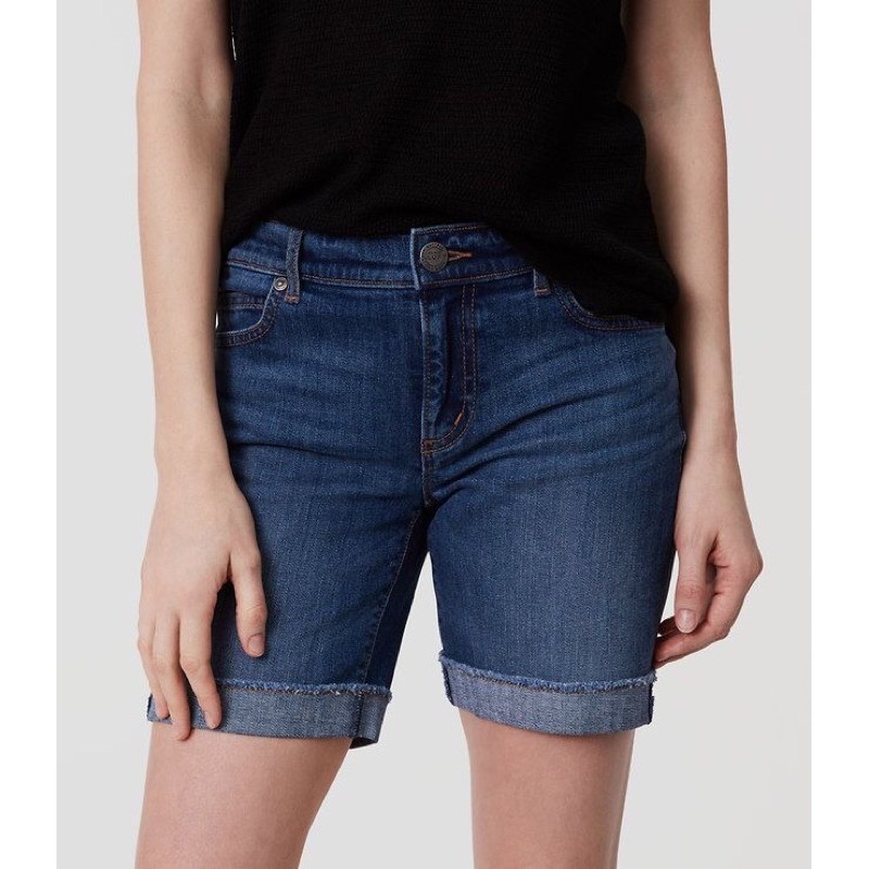 LOFT MEDIUM BLUE DENIM BERMUDA (short pants)