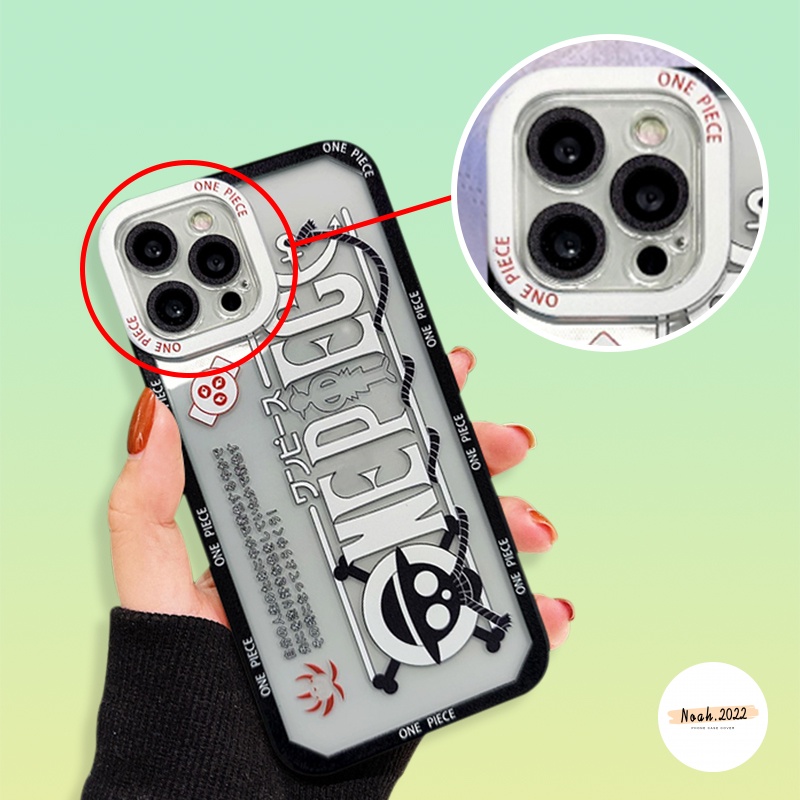 Soft Case TPU Motif Anime One Piece Untuk IPhone XR 13 11 12 Pro Max 6 6s 7 8 Plus X XS Max SE 2020