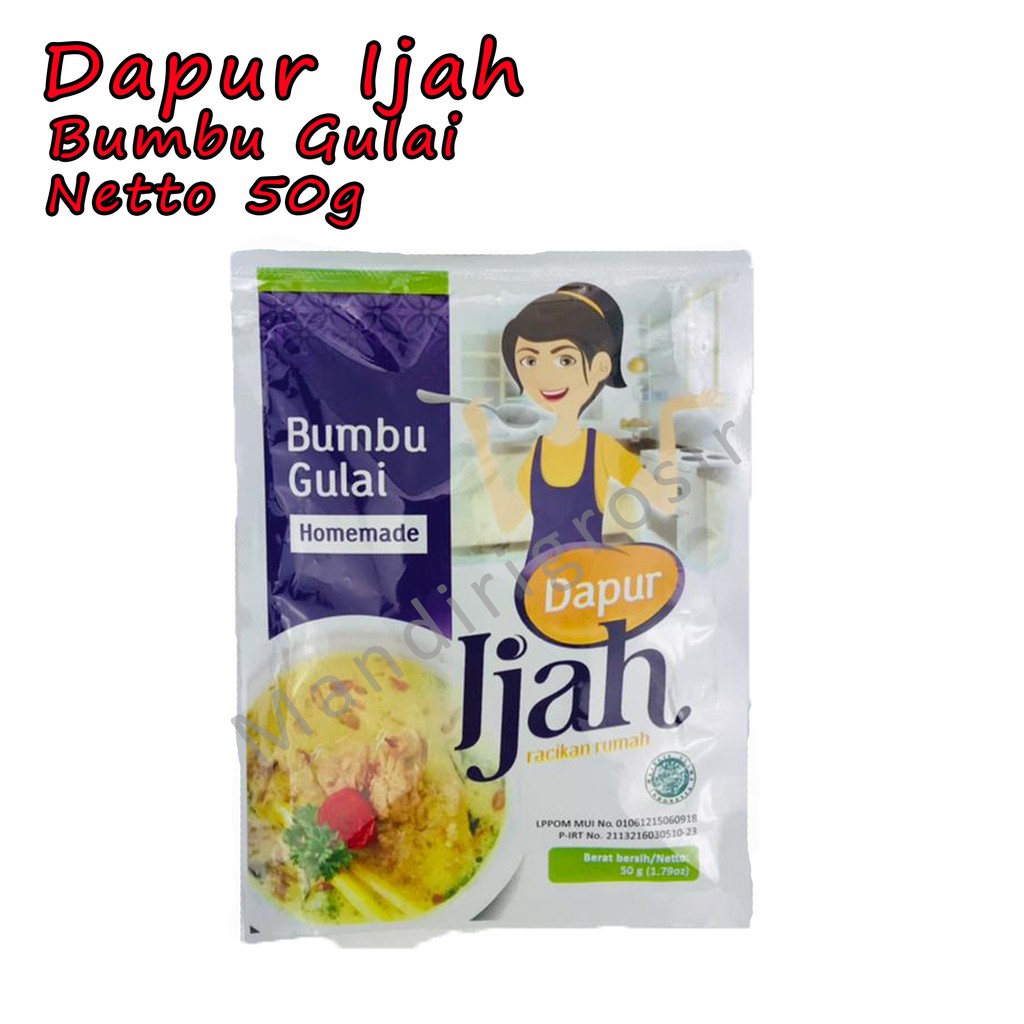 Bumbu Gulai *Dapur Ijah * Bumbu * 50g