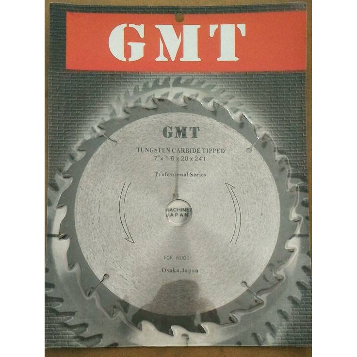 Mata Circular Saw/Gergaji Kayu 7" Tipis GMT 24T