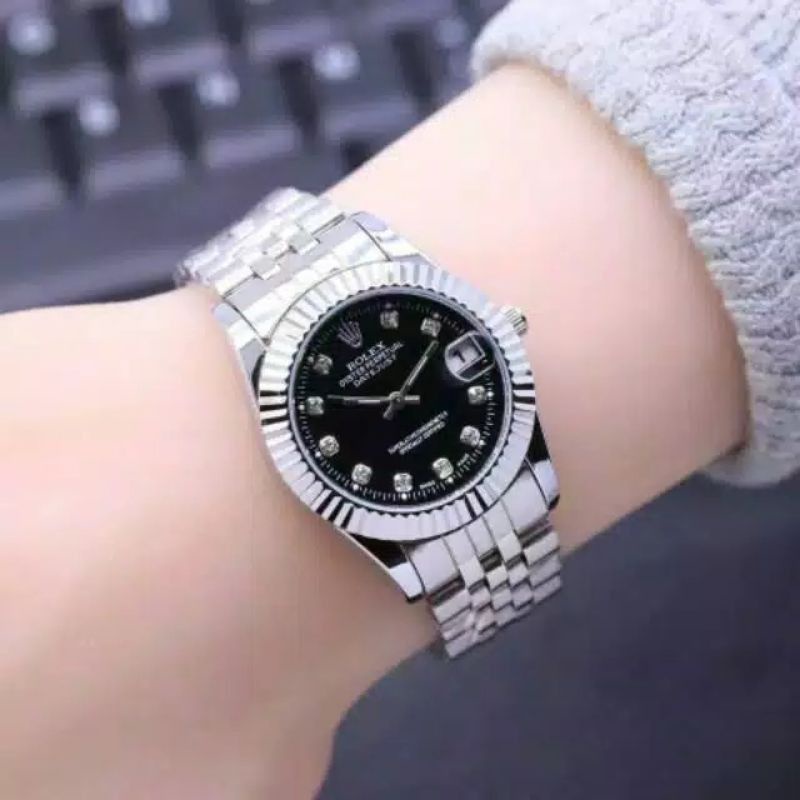 Jam Tangan R0lex Permata Terlaris Jam Tangan Wanita Kece COD