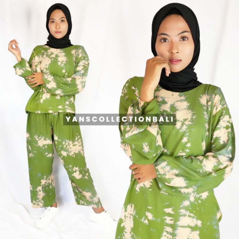 Babydoll BALI Lengan Panjang Tieday Hijab
