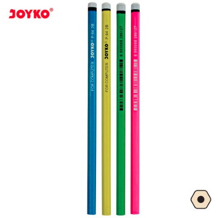 IDOLMART Pencil / Pensil Joyko P-94 / 2B / 1 BOX 12 PCS / 1 lusin isi 12 Idolmart Surabaya