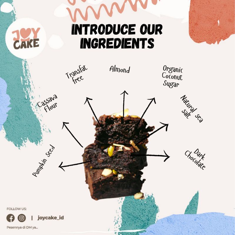 

Brownies Premium Gluten Free , Refined Sugar Free, with belgian chocolate
