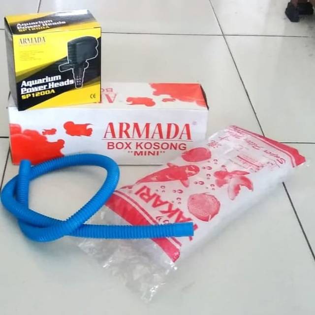 Paket filter aquarium aquascape full set