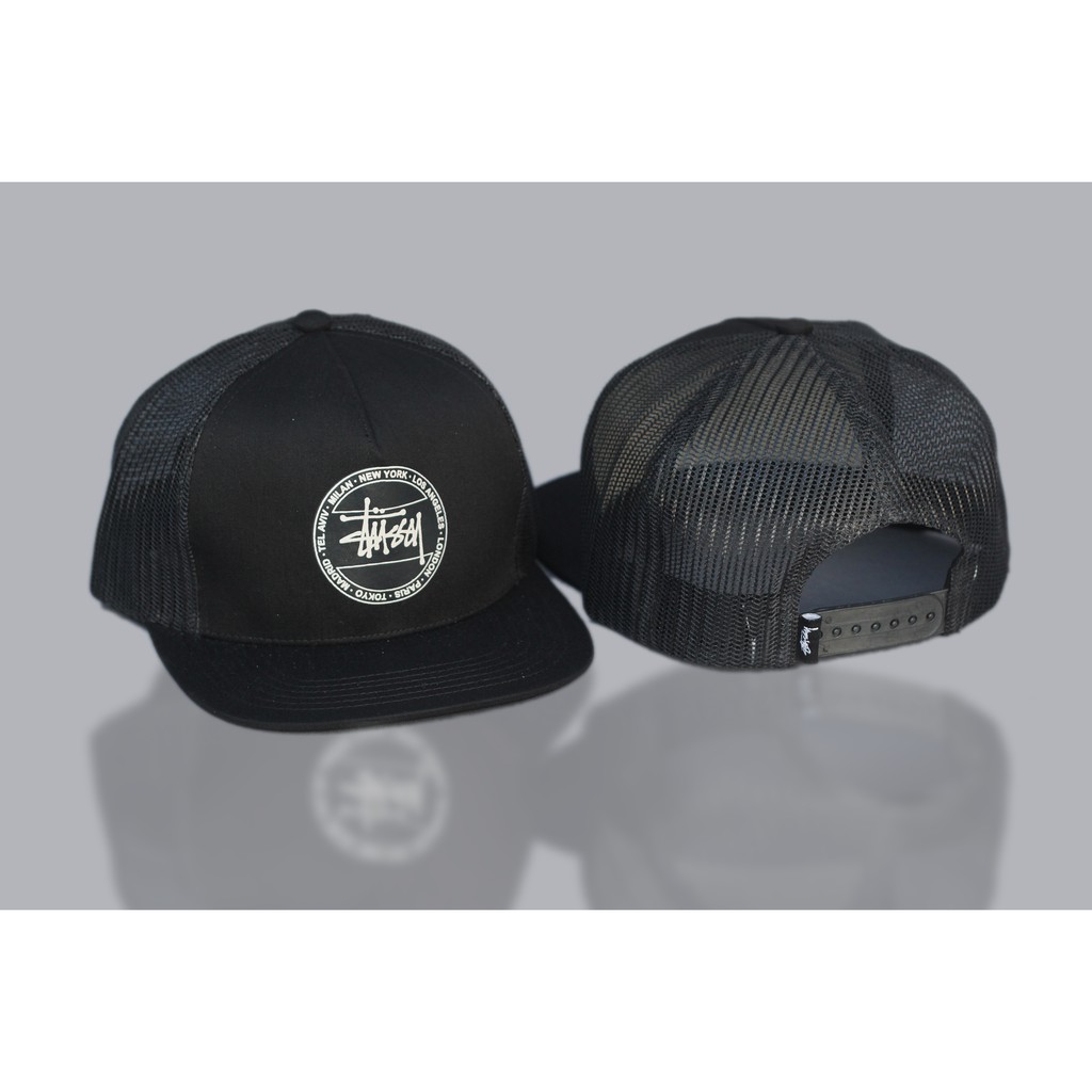 Topi Stussy Dot Trucker Cap