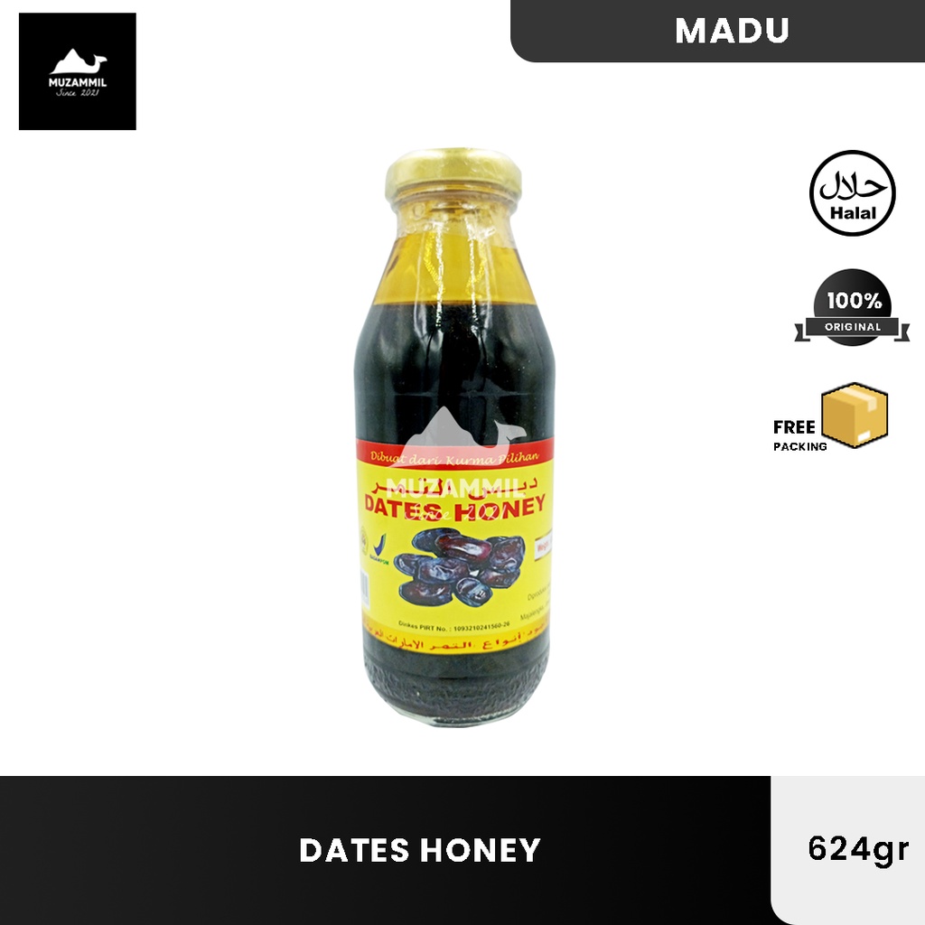 

Sari Kurma Dates Honey 624 gr Madu Kurma Pilihan BPOM Halal