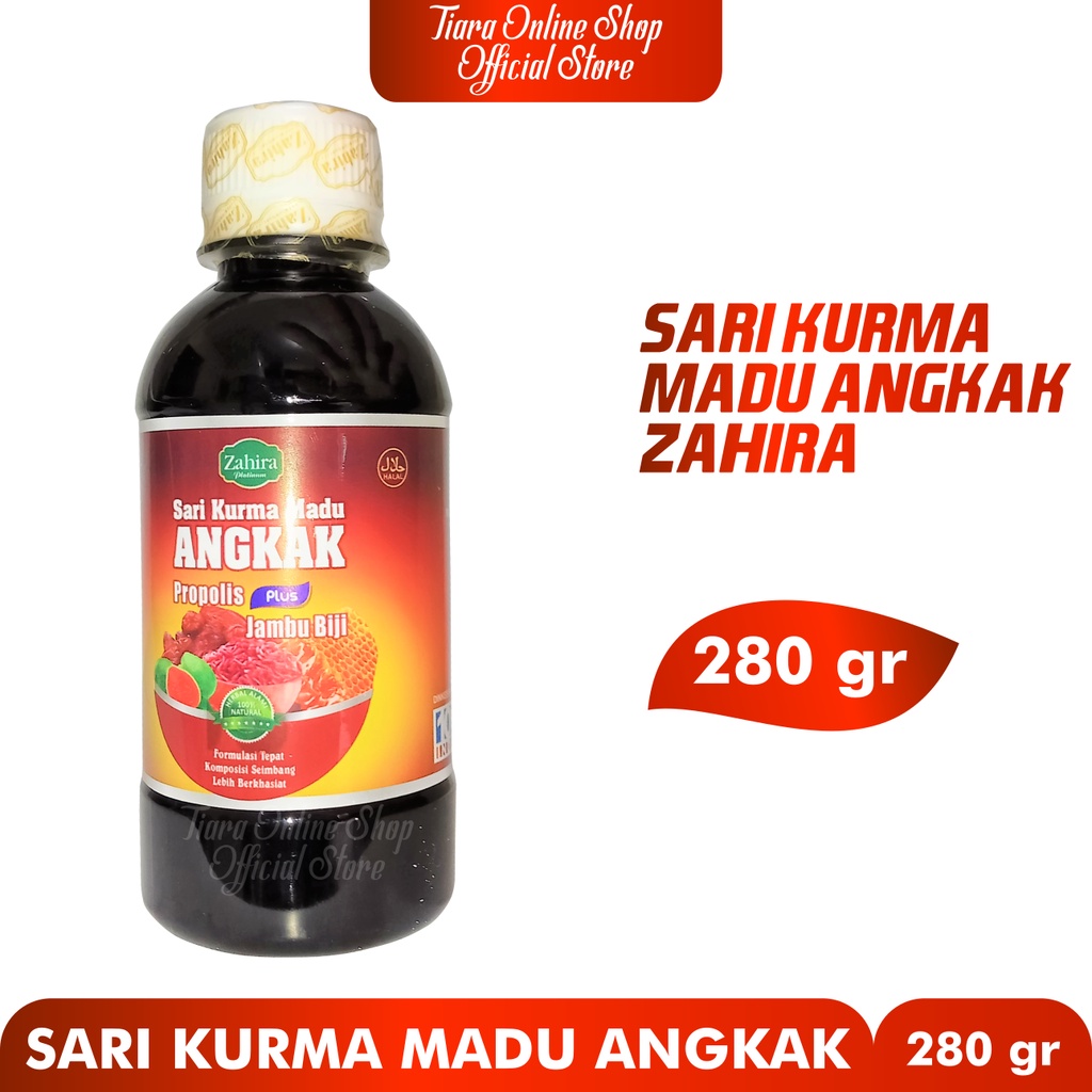 SARI KUMA MADU ANGKAK PLUS JAMBU BIJI DAN PROPOLIS ZAHIRA 280 GR Menambah Trombosit | Menurunkan Demam