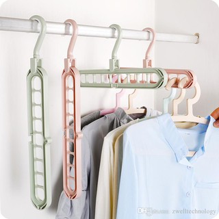 magic wonder hanger 9 lubang rak gantungan  baju  gantung 