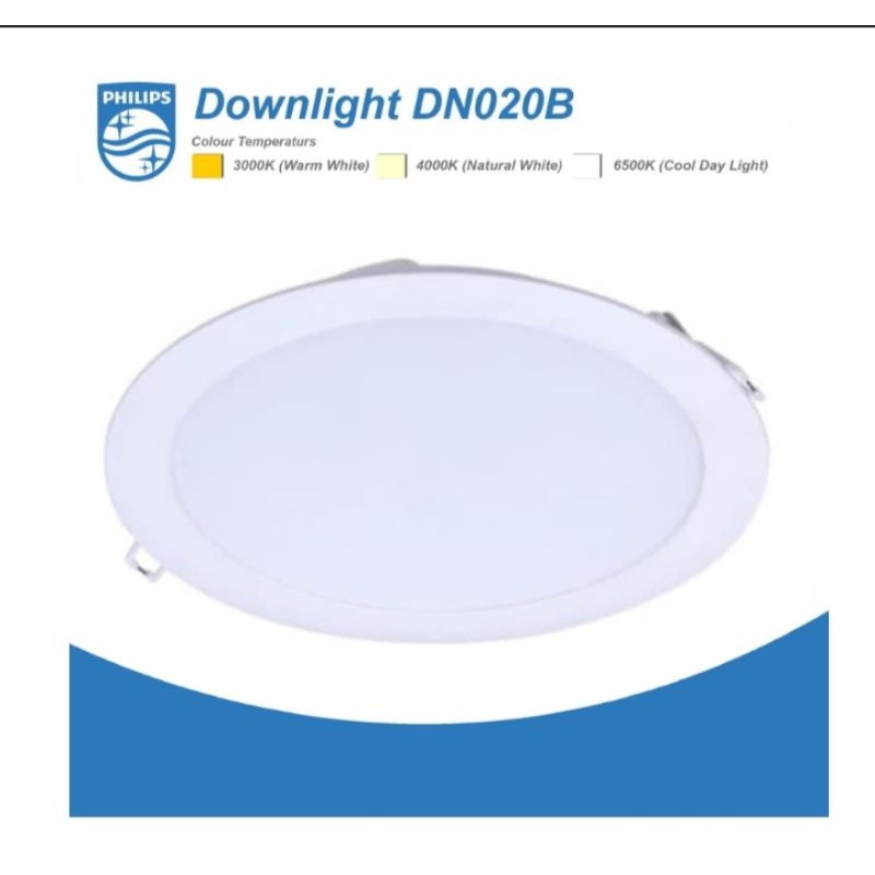 LAMPU PHILIPS 15WATT LED DOWNLIGHT