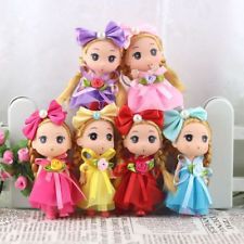 1 Pcs Random New Hot Sale 12 cm Boneka Lucu Barbie Mainan Tas Liontin Gantungan Kunci