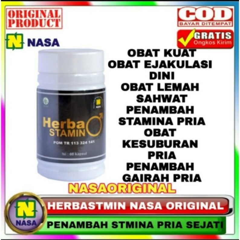 OBAT KUAT PRIA / HERBASTAMIN NASA ORIGINAL