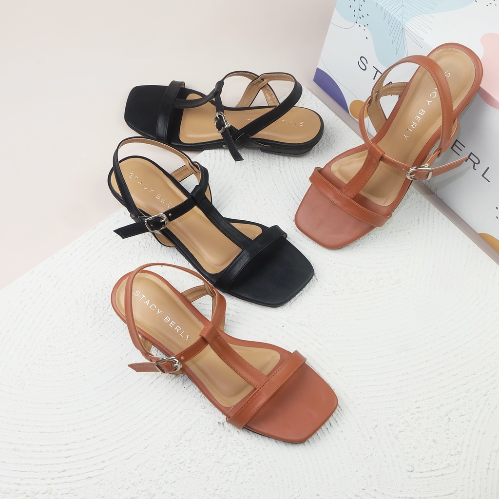 Promo Launching Stacy Berly Xema Sandal Heels Wanita