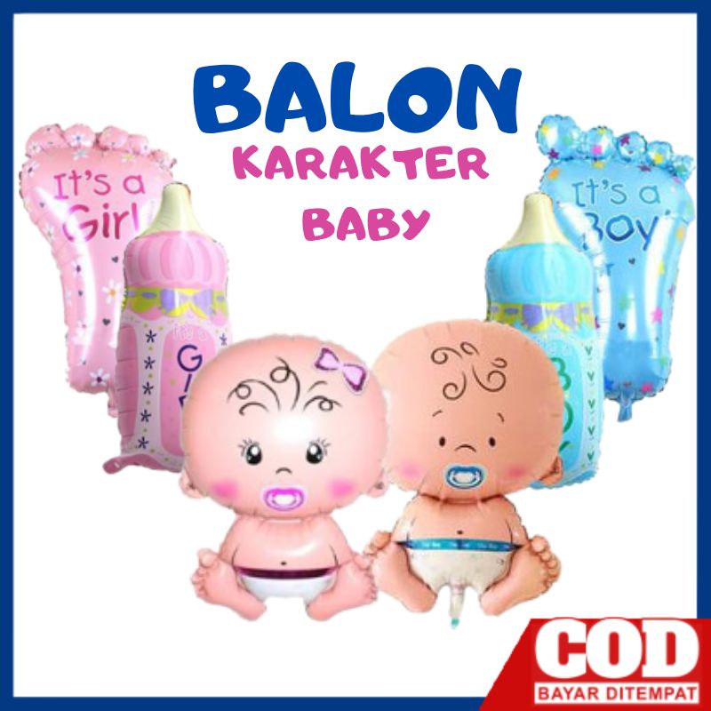 Balon Karakter Baby - Balon Besar - MPP-158