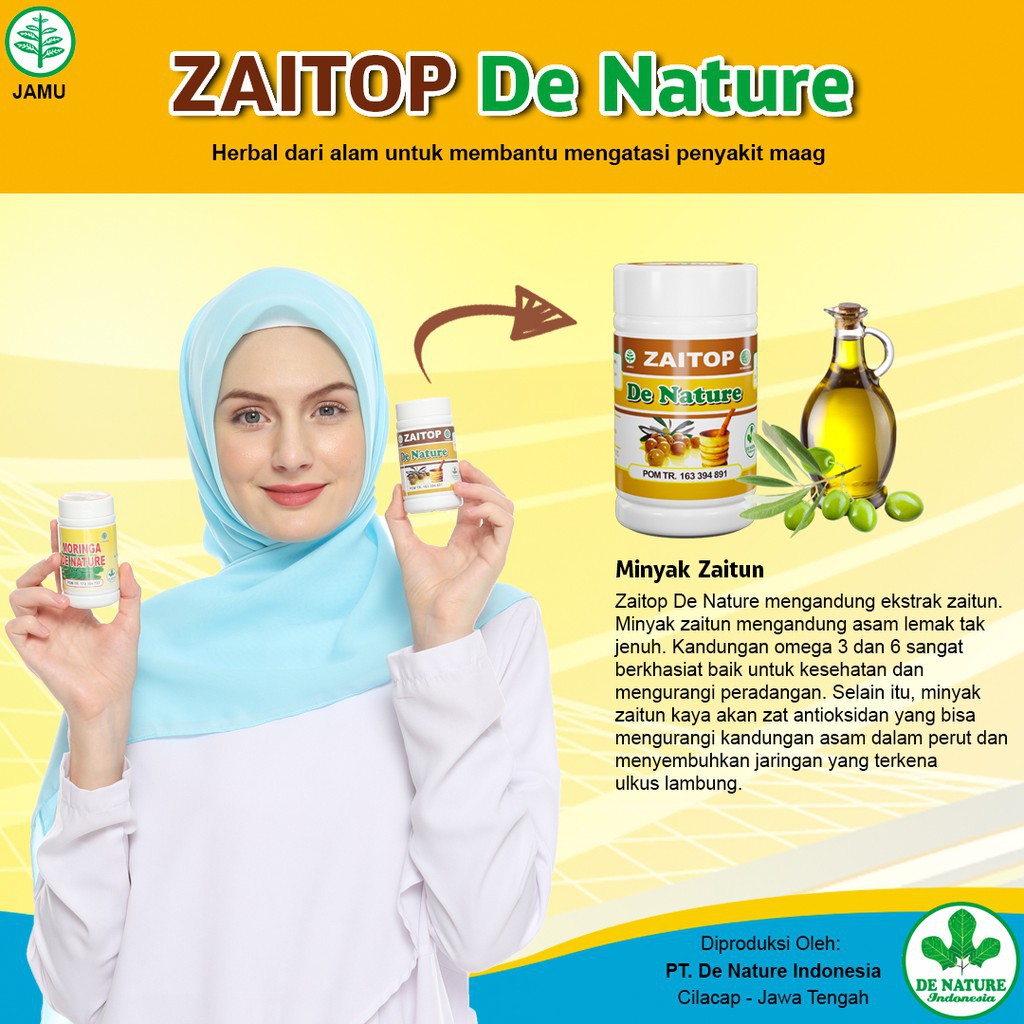 OBAT HERBAL MAAG ASAM LAMBUNG KRONIS DENATURE-7