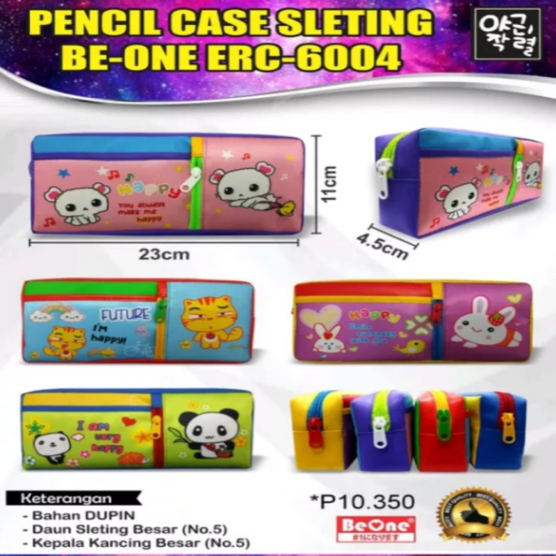 

KOTAK PENSIL / TEMPAT PENSIL / PENCIL CASE BEONE ANIMAL ERC6004. MURAH