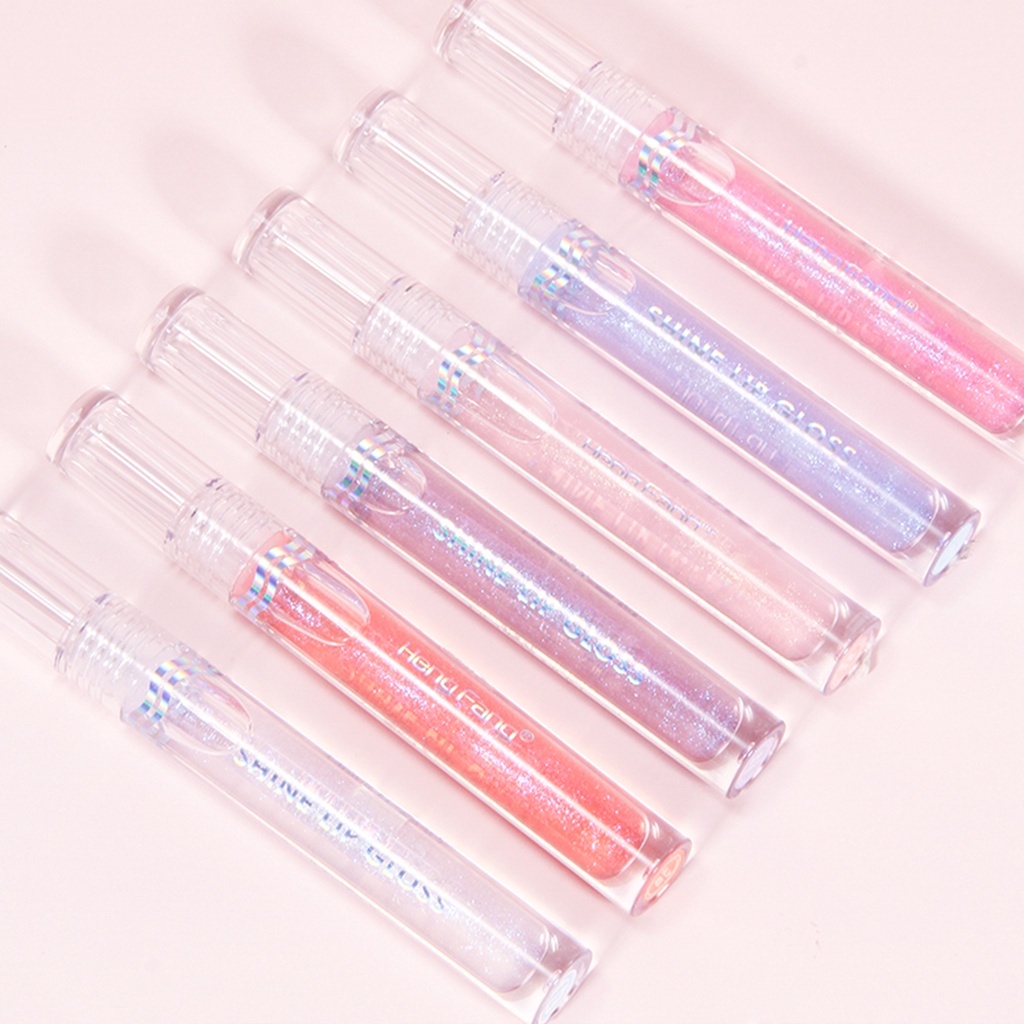 Beauty Glazed Lipstik Shimmer Jelly Lipgloss Cerah Bersinar Glossy Lipgloss