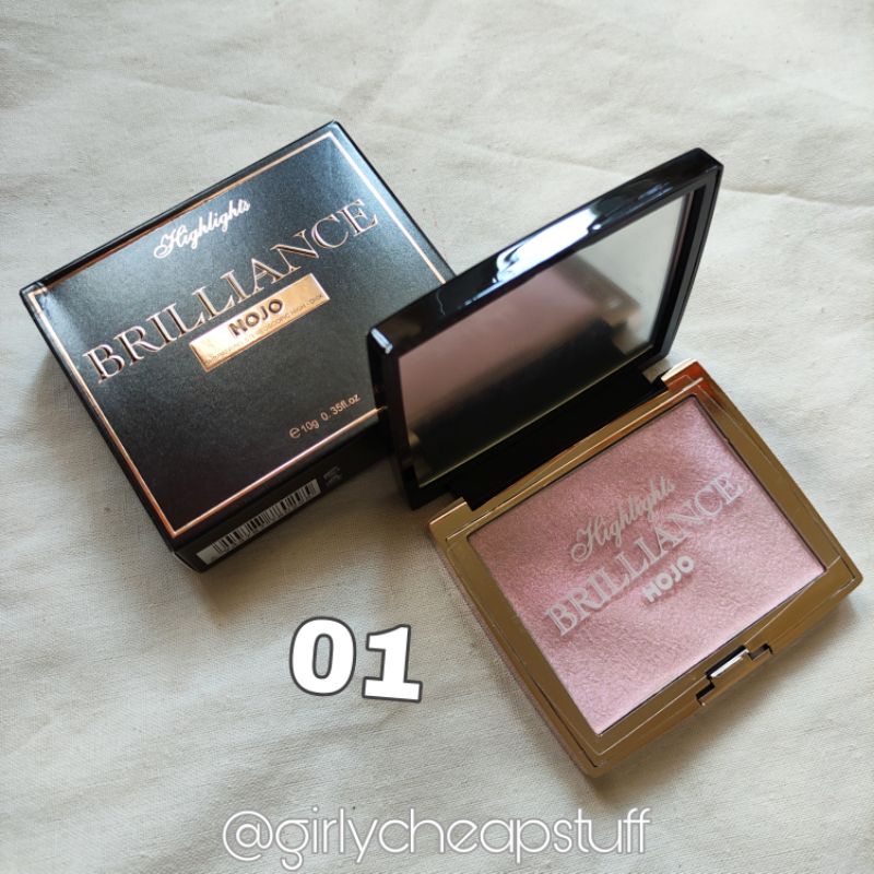 

HJK HOJO Highlighter Pallette Glitter Highlighter Powder Shimmer Make up