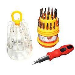 &lt;^ SJA ^&gt; Obeng Set 31  in  1 / 31 in 1 Screwdriver Handphone Elektronik HP