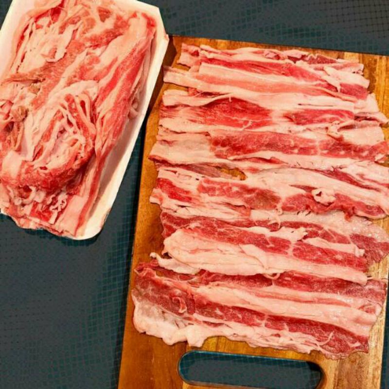 

daging sapi (beef slice fat)