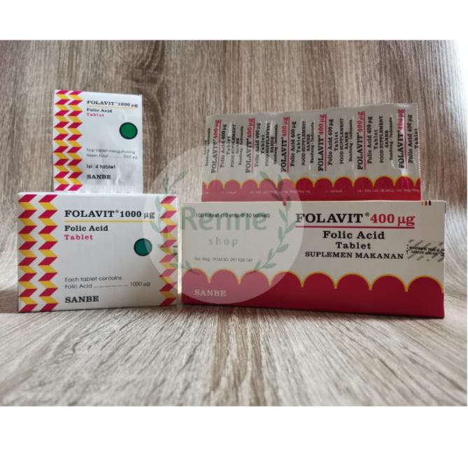 SELLER FOLAVIT 400 MG / ASAM FOLAT / FOLAVIT 1000 MG