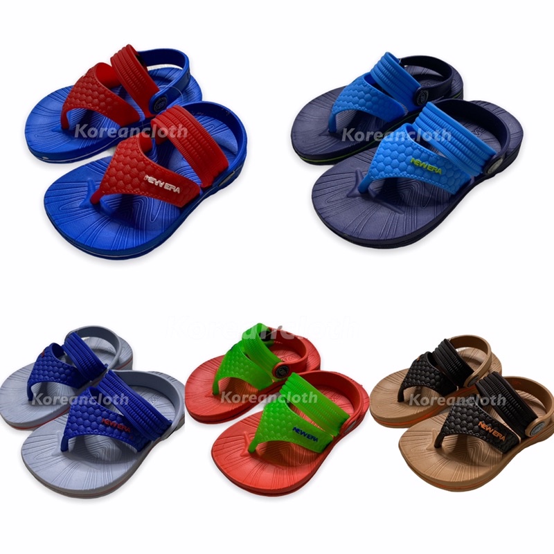 27016 NEW ERA BB KC SANDAL JEPIT ANAK LAKI LAKI 19-24