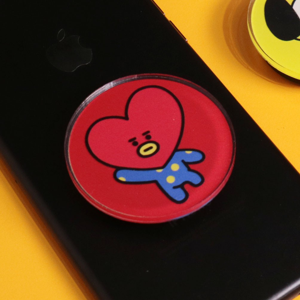 Griptok Bulat BTS BT 21 | Phone Grip | Pegangan HP Akrilik KPOP