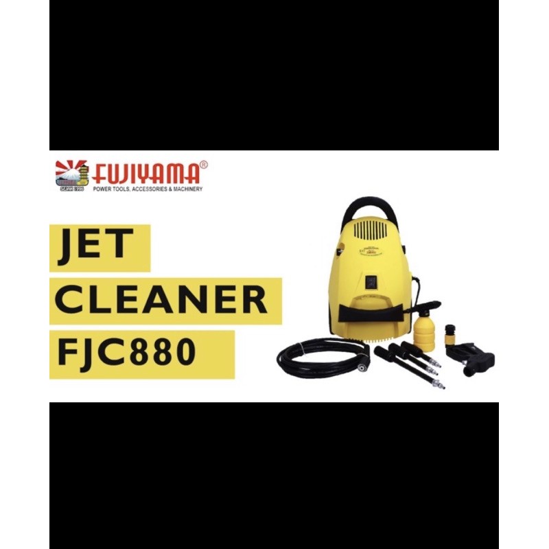 Mesin Jet Cleaner High Pressure Steam Cuci Motor & Mobil Fujiyama FJC 880