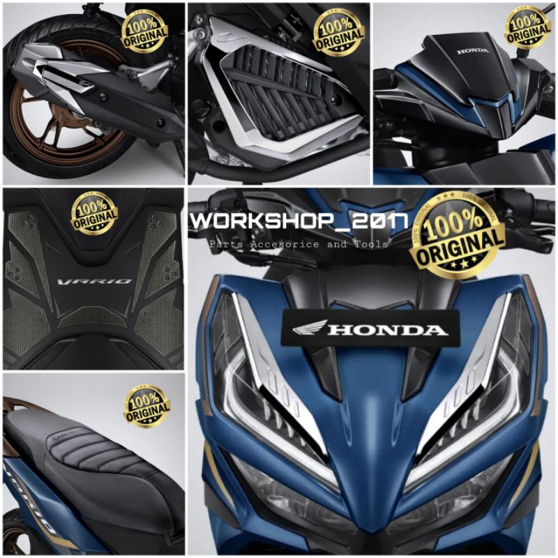Paket Ganteng Aksesoris Vario 125 2022 2023 Original Honda