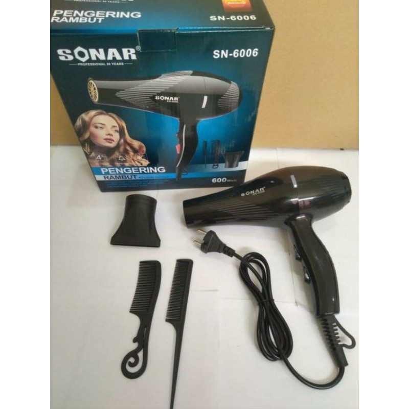 PENGERING RAMBUT HAIR DRYER PROFESIONAL ANTI BERISIK / HAIR DRYER PENGERING RAMBUT 3 SUHU