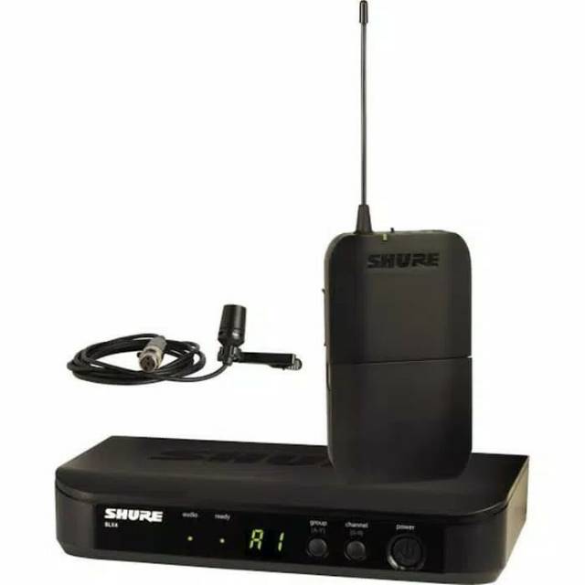 SHURE BLX 14 CVL | SHURE BLX14/CVL Microphone Wireless Jepit | Clip on mic (Original)