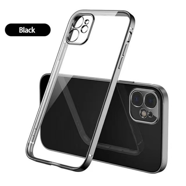 Soft case Bahan metal anti Jatuh Untuk iPhone 11 pro MAX 7 8 plus X XS MAX XR