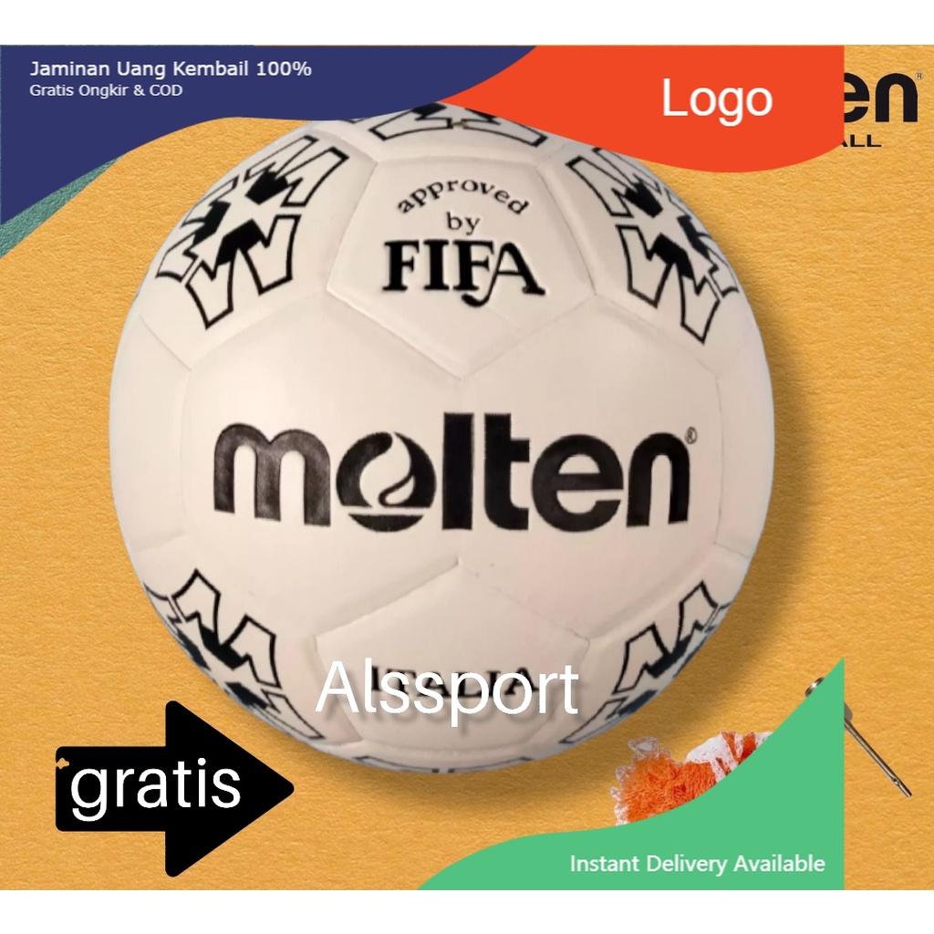 Bola sepak original molten bola kaki asli original bola kaki bagus bola kaki champions bola kaki dew