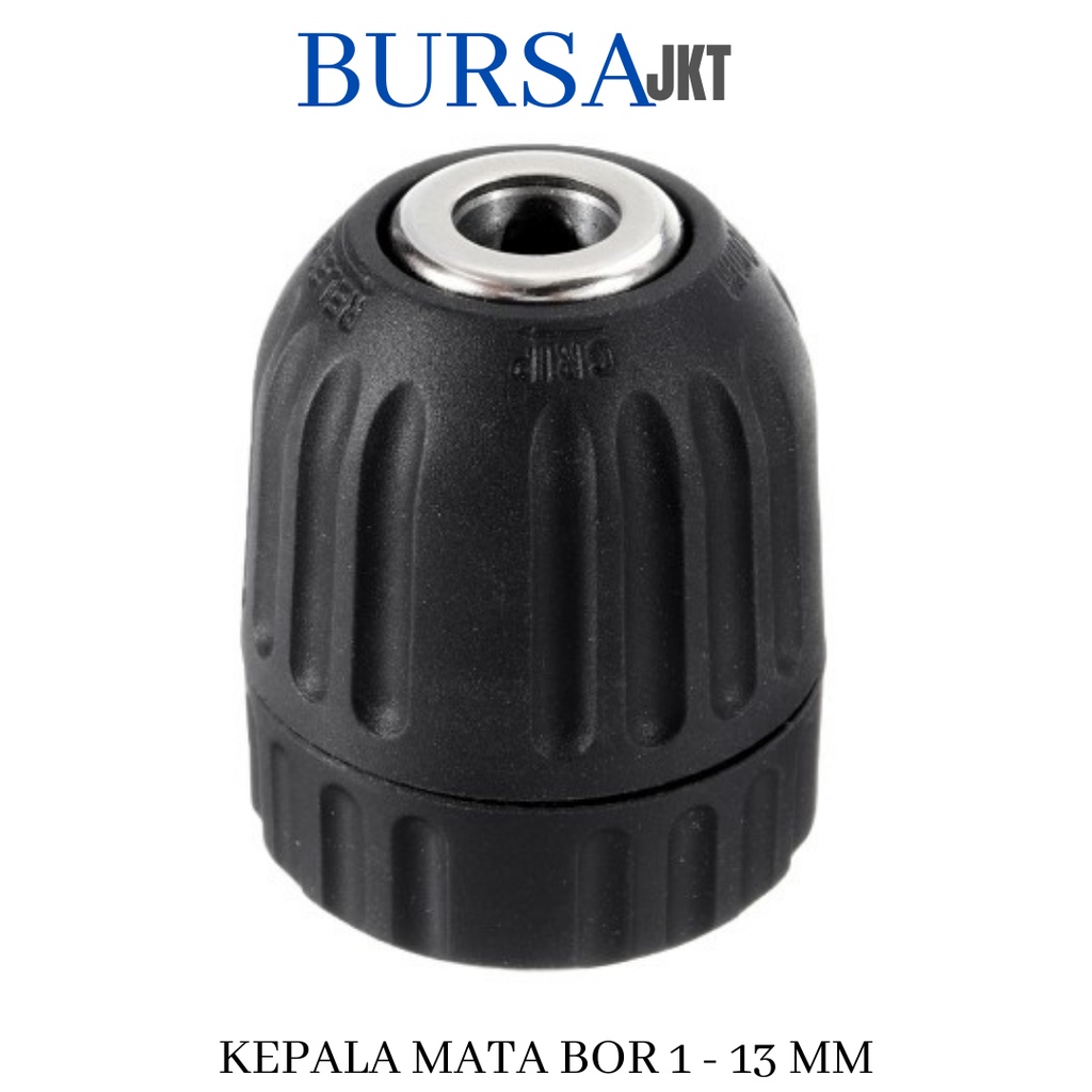 KEPALA BOR 1/2-20 UNF 2 -13 MM KEYLESS TANPA KUNCI DRILL CHUCK