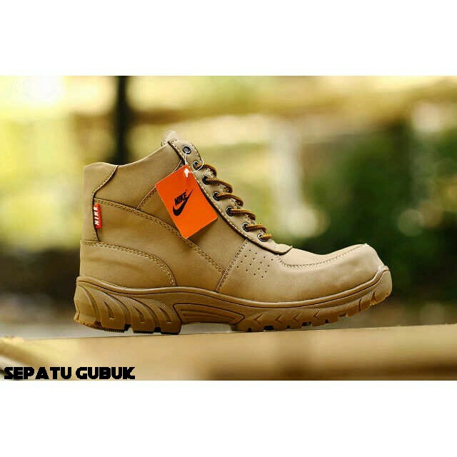 DIPAKAI TENTARA POLISI TNI POLRI POLDA PDH KUAT / Sepatu Boots Pria Crocodille Morisey Safety Trendy