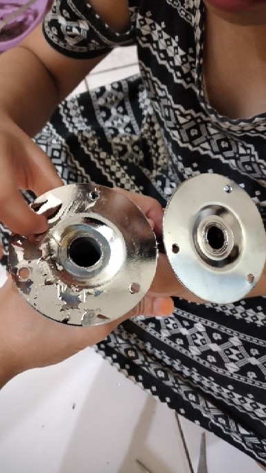 Hanger Suling Tembok Lurus 6titik