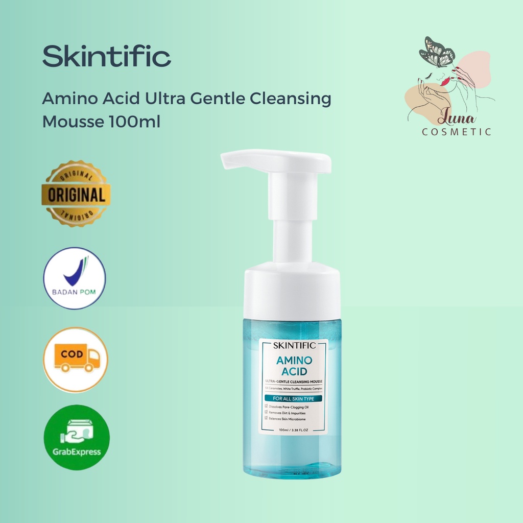 SKINTIFIC Amino Acid Ultra Gentle Cleansing Mousse 100ml