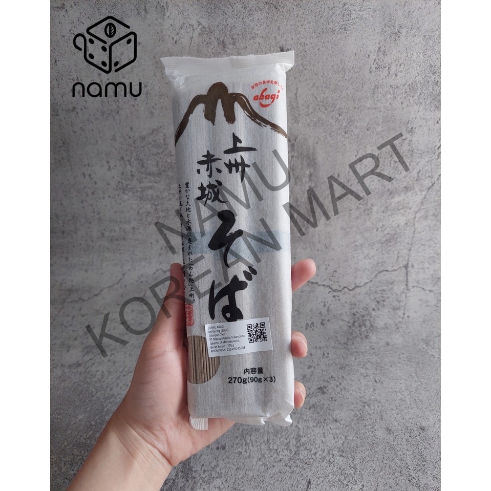 

Joshu Akagi Shokuhin Soba 270 gr - Mi Soba Kering Jepang