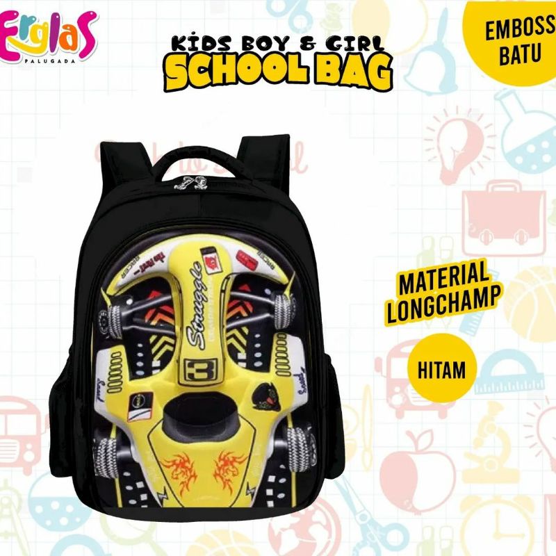 TAS RANSEL EMBOSS ANAK ERGLAS (BRAC928)