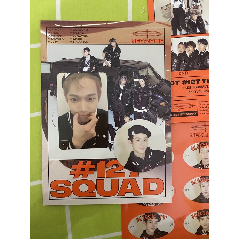 Jual PC DOYOUNG CC JUNGWOO ALBUM NCT 127 NEO ZONE VER C Shopee Indonesia