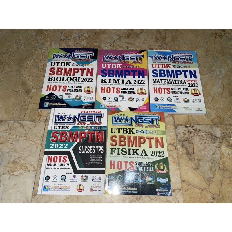 Paket Buku Wangsit UTBK Saintek