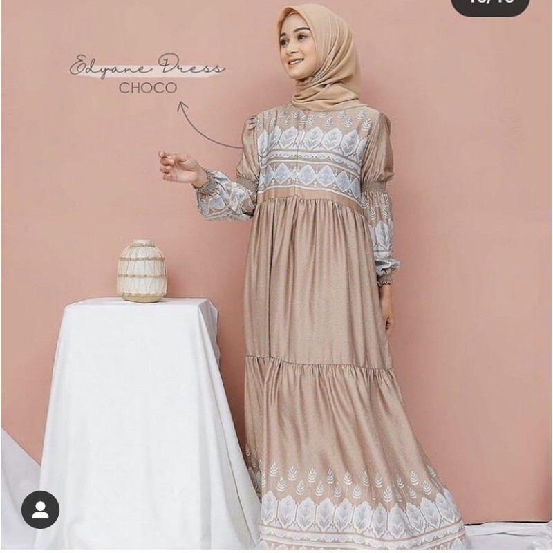 Edyane DRESS Choco by Mayoutfit
