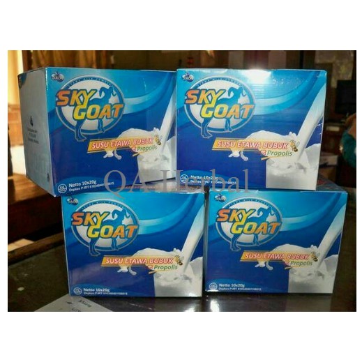 

SKY GOAT PUTIH PROPOLIS | SUSU KAMBING ETAWA | AA070