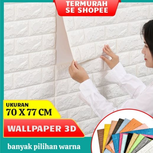 Wallpaper Foam 3D Bata Aesthetic